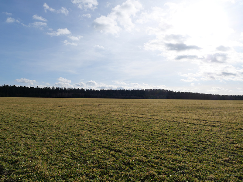 Stavební pozemek 801m2 v obci Babice u Mukařova, Praha-východ.